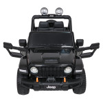 Elektrické autíčko Jeep Wrangler Rubicon Lift 4x4, 24V - čierne